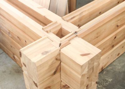 Produktion - SebAlex Blockhaus GmbH